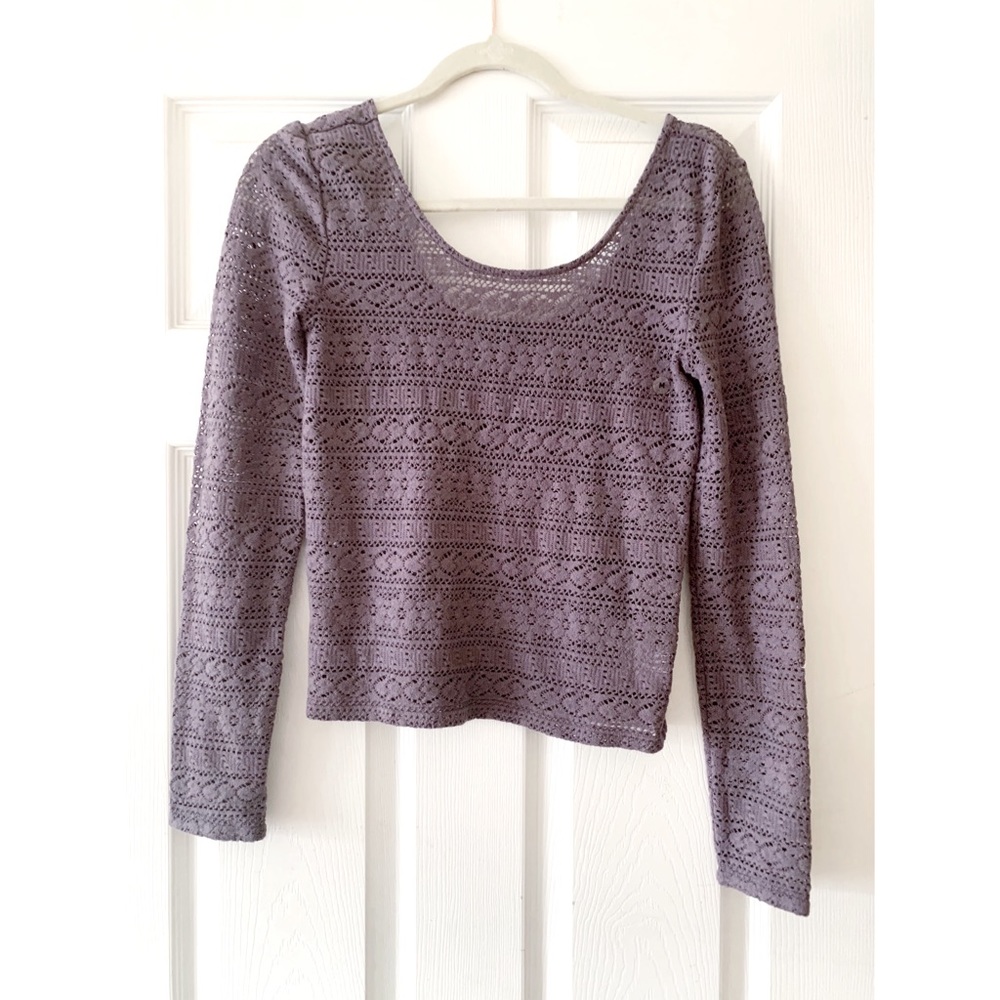 Lace / Crochet pattern crop top